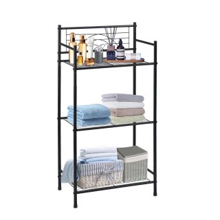 3 tier storage-Black