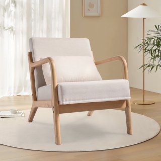SD-80-white Single Sofa Chair-White